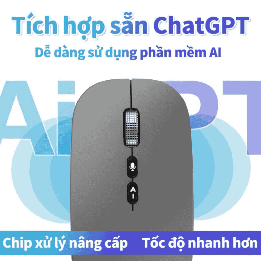 Chuột AI tích hợp sẵn ChatGPT, chip xử lý nâng cấp tốc độ nhanh hơn