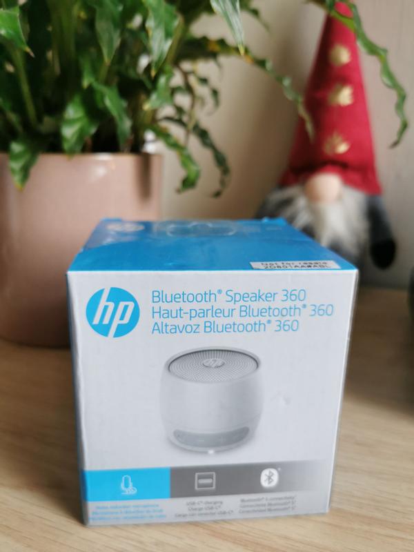 Hộp sản phẩm loa Bluetooth HP Speaker 360