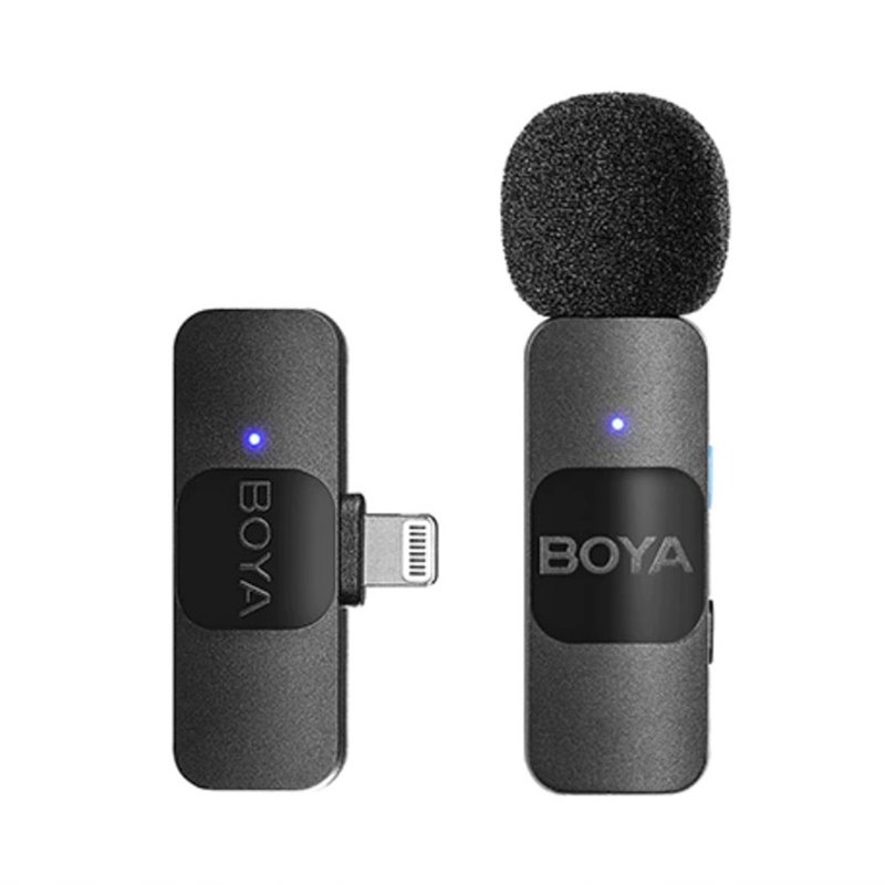Micro không dây BOYA BY-V1 — cho máy cổng Lightning