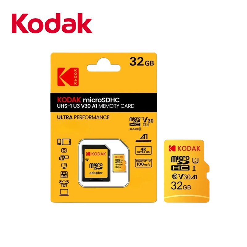 Thẻ nhớ Kodak microSD 32GB (kèm đầu chuyển SD)