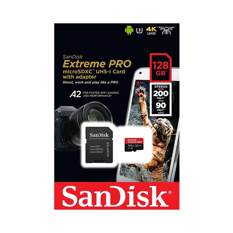 Thẻ nhớ SanDisk Extreme Pro microSDXC 128GB